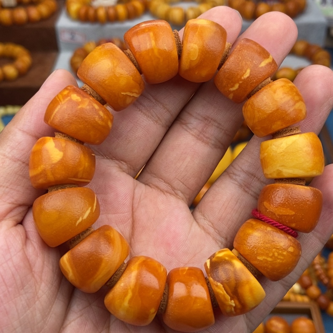 琥珀未镶嵌珠宝奇石