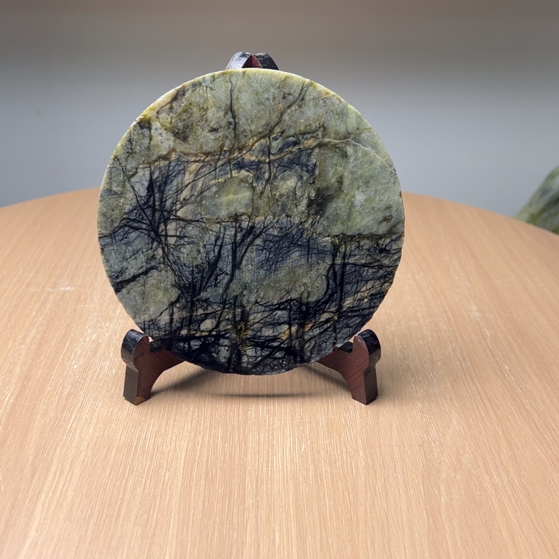 石材玉树石家居摆件