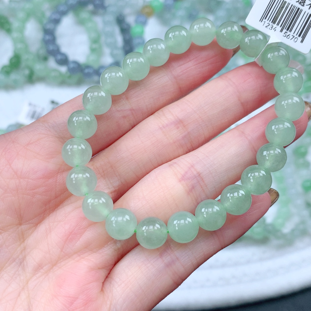 翡翠未镶嵌手链翡翠