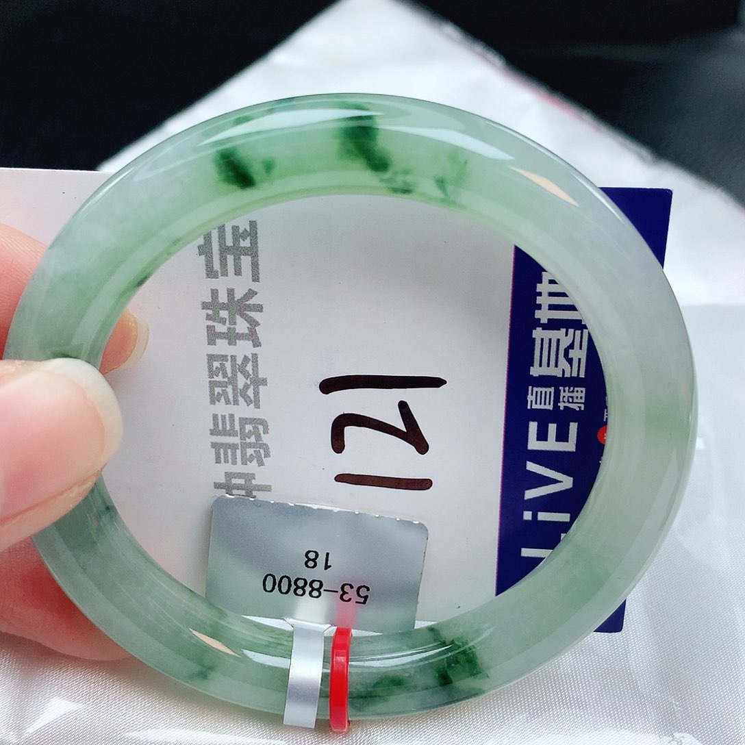 翡翠手镯未镶嵌缅甸天然A货翡翠手镯