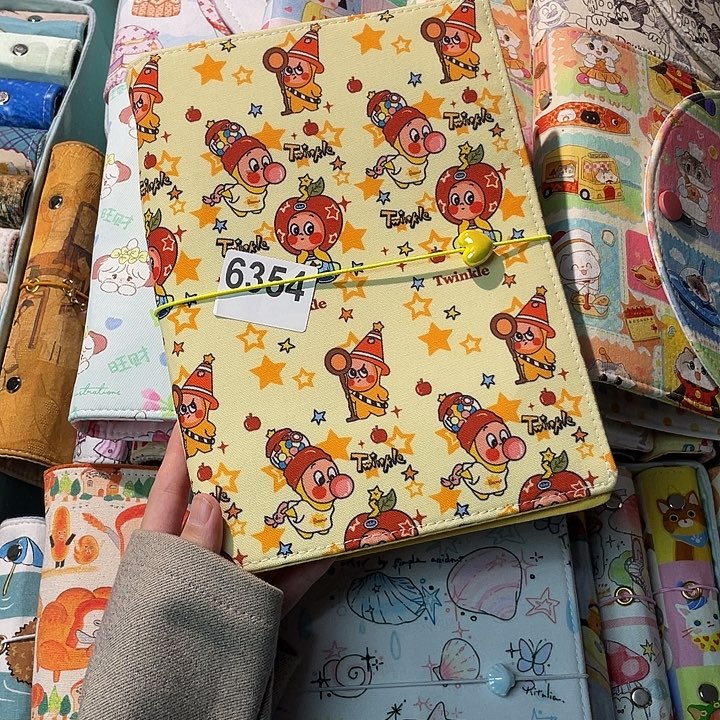 织绣a5活页不送纸6354
