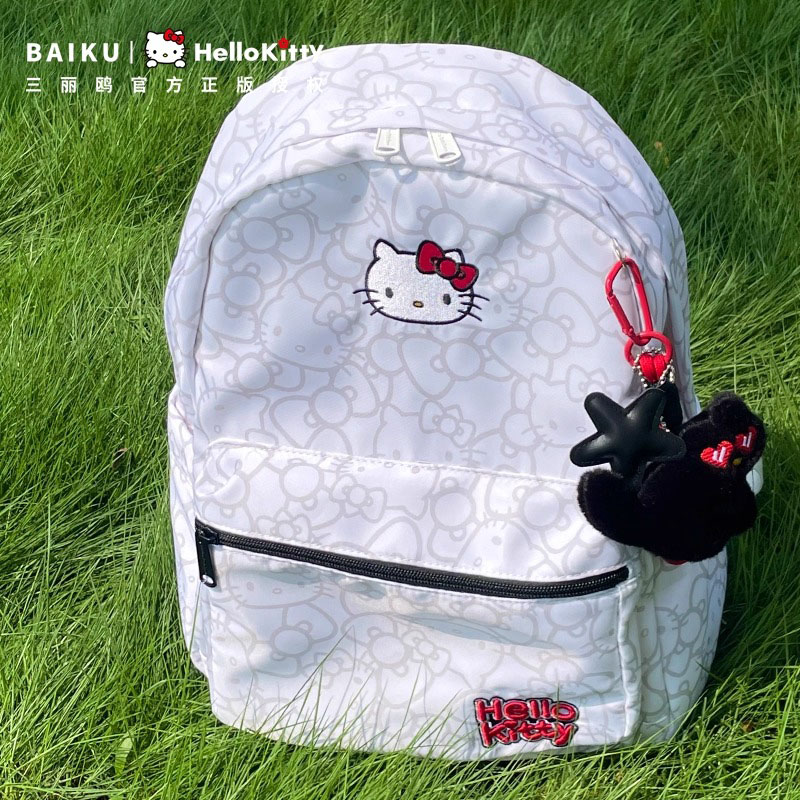 三丽鸥凯蒂猫初中生书包2025款学生专用12-18岁女生大容量双肩包