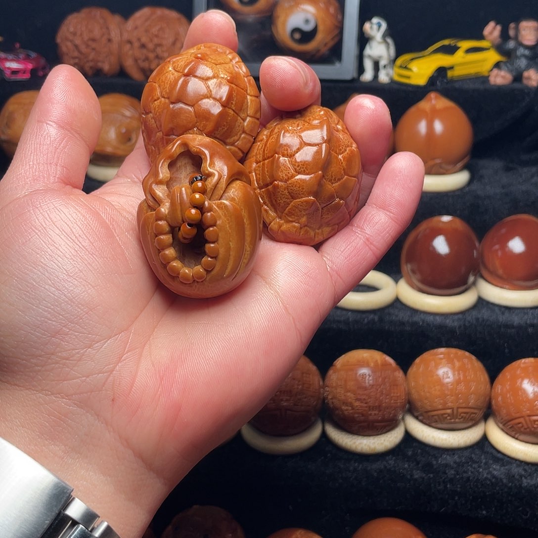 盐***仔橄榄核吊坠3.5，3.6