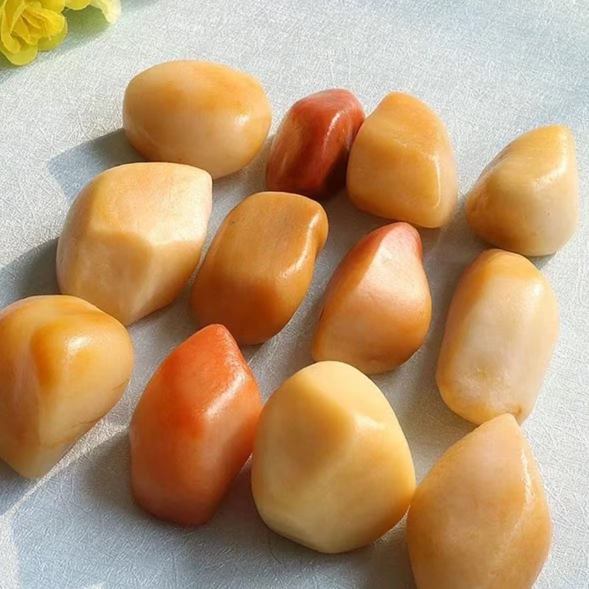 昆仑山方解石玉【有棉有纹 介意慎拍】