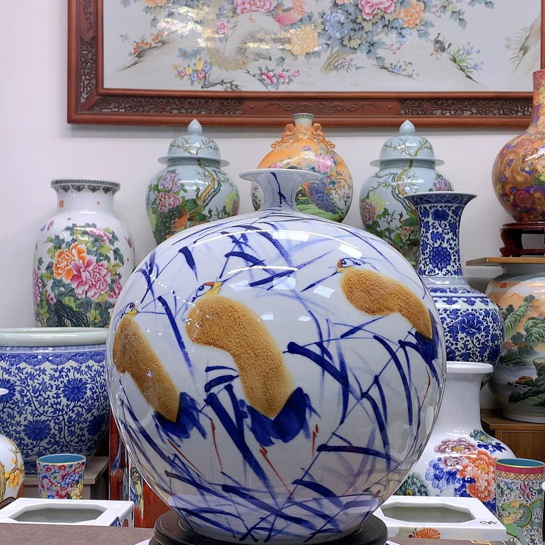 陶瓷确保手工手绘