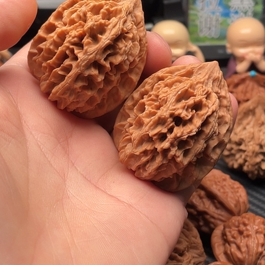 胡***卜手串/手链核桃秦岭文玩核桃基地