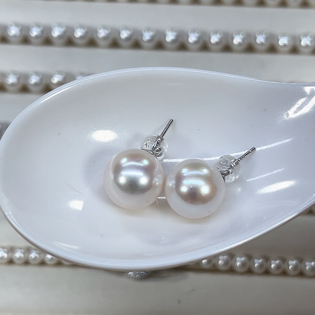 晓***姐银S925镶嵌颈饰淡水珍珠