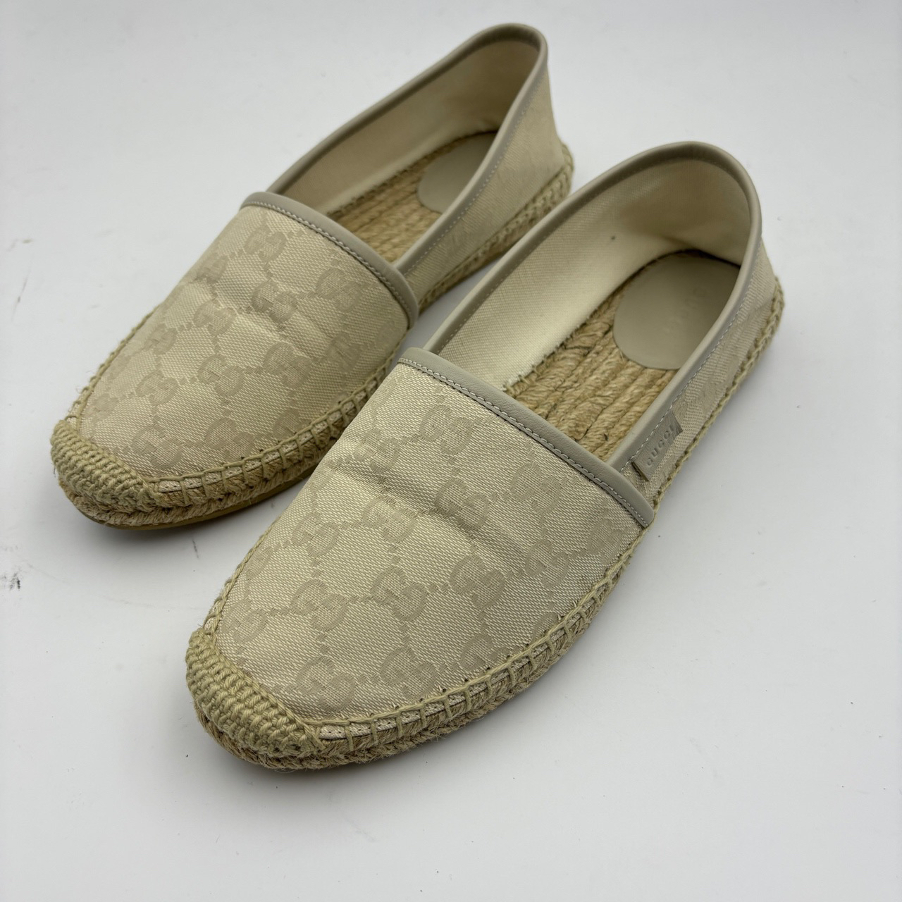 95新 GUCCI/古驰 38.5码/gucci古驰渔夫鞋/无盒/95新