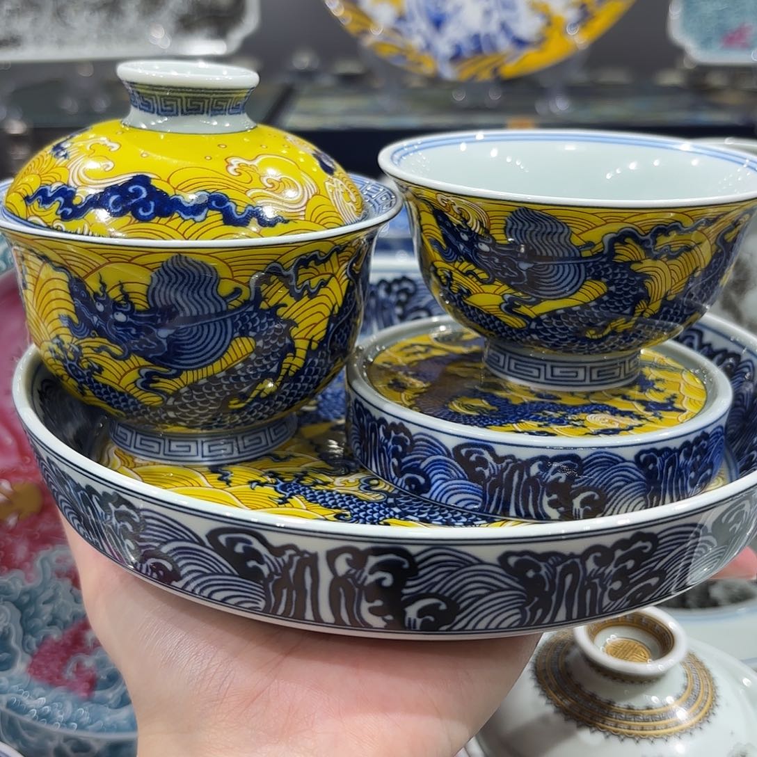 瓷片景德镇瓷器艺术半手