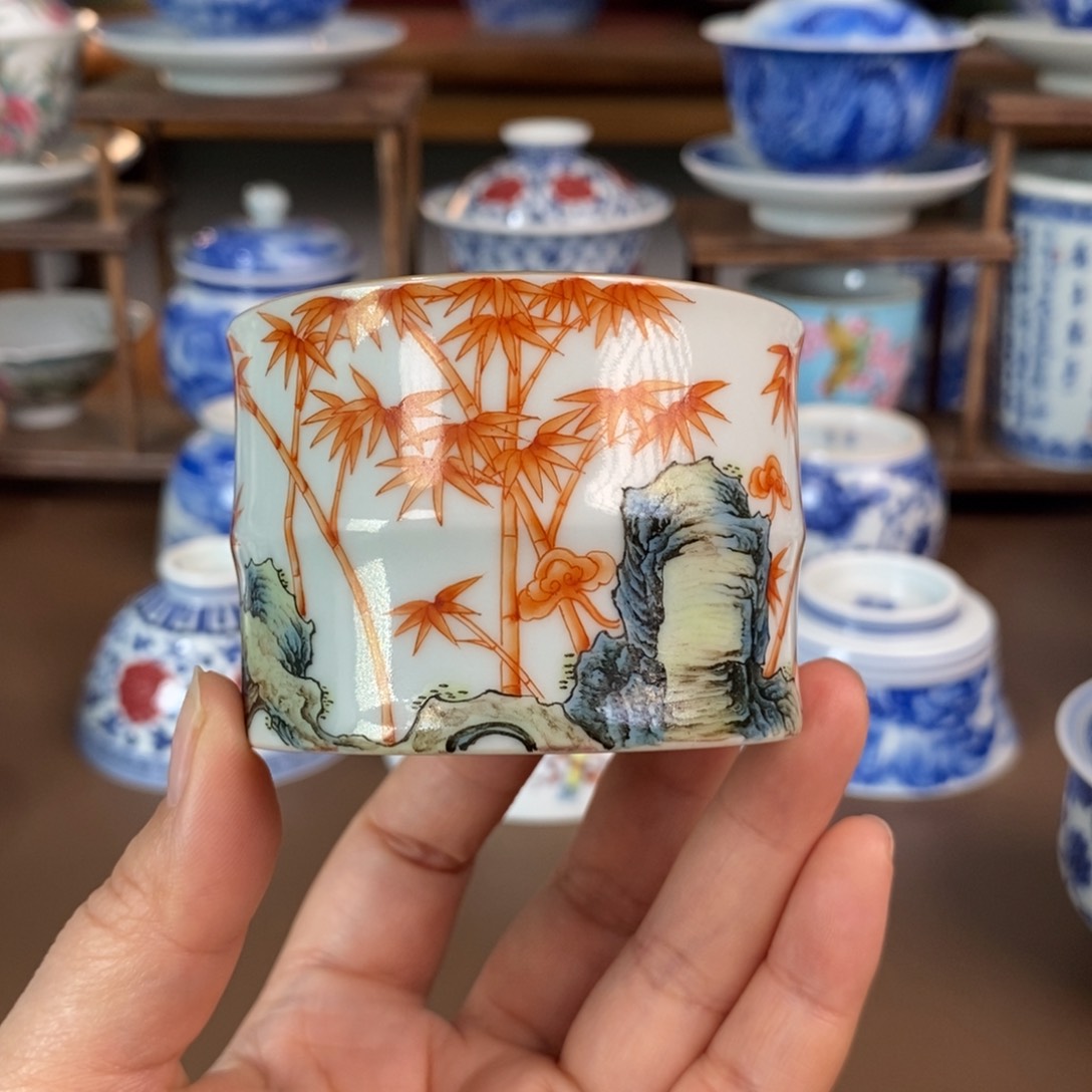 景德镇陶瓷手工手绘