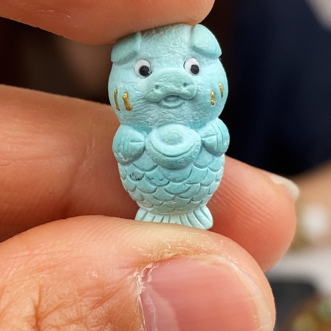 绿松石未镶嵌原矿