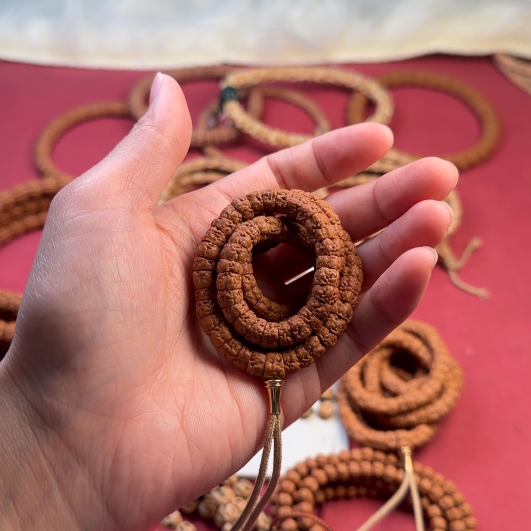 把件柏香籽/百香籽佛手手持大肠