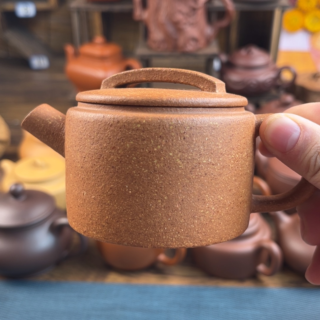 茶壶紫砂手工制作工艺160cc