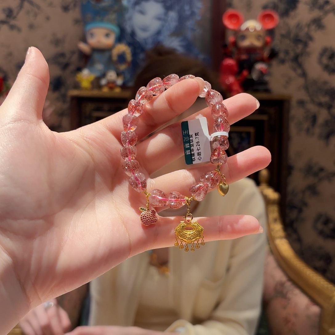 水晶手串未镶嵌手串