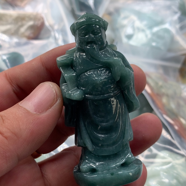 翡翠未镶嵌颈饰保真天然a货翡翠