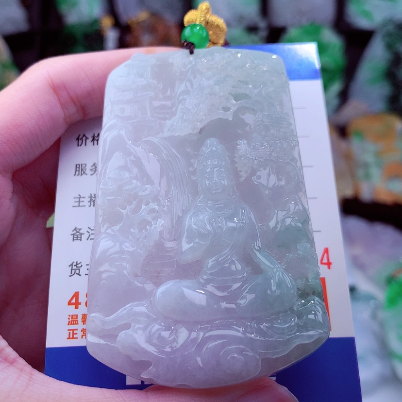 【闪购商品】翡翠颈饰未镶嵌天然