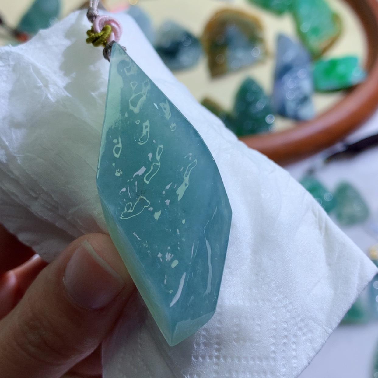 【闪购商品】翡翠吊坠(不含链)未镶嵌 6853