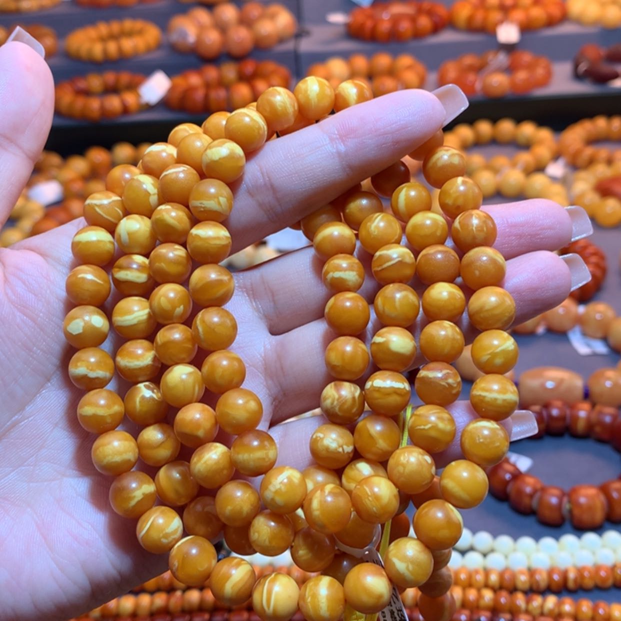 【闪购商品】手链蜜蜡未镶嵌蜜蜡手链