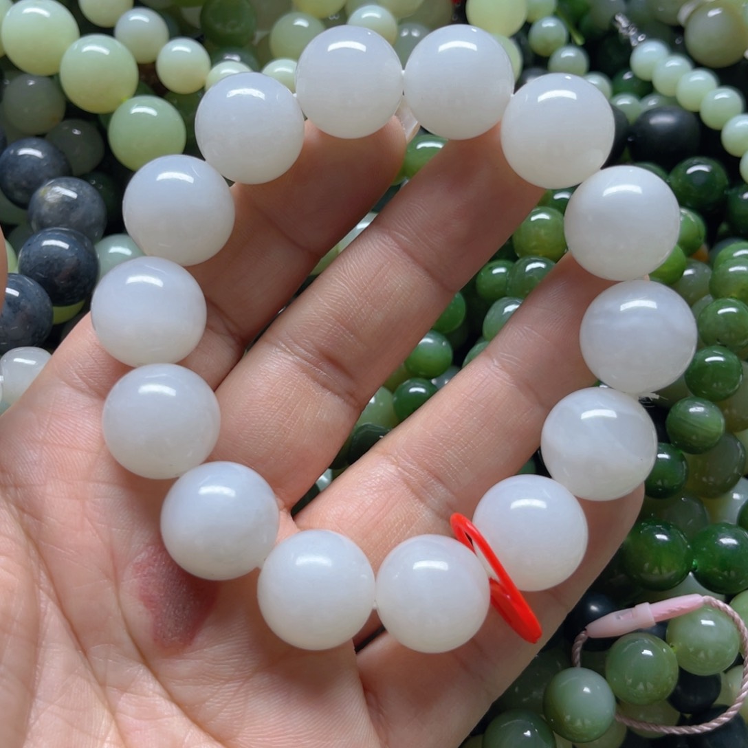 和田玉手链未镶嵌