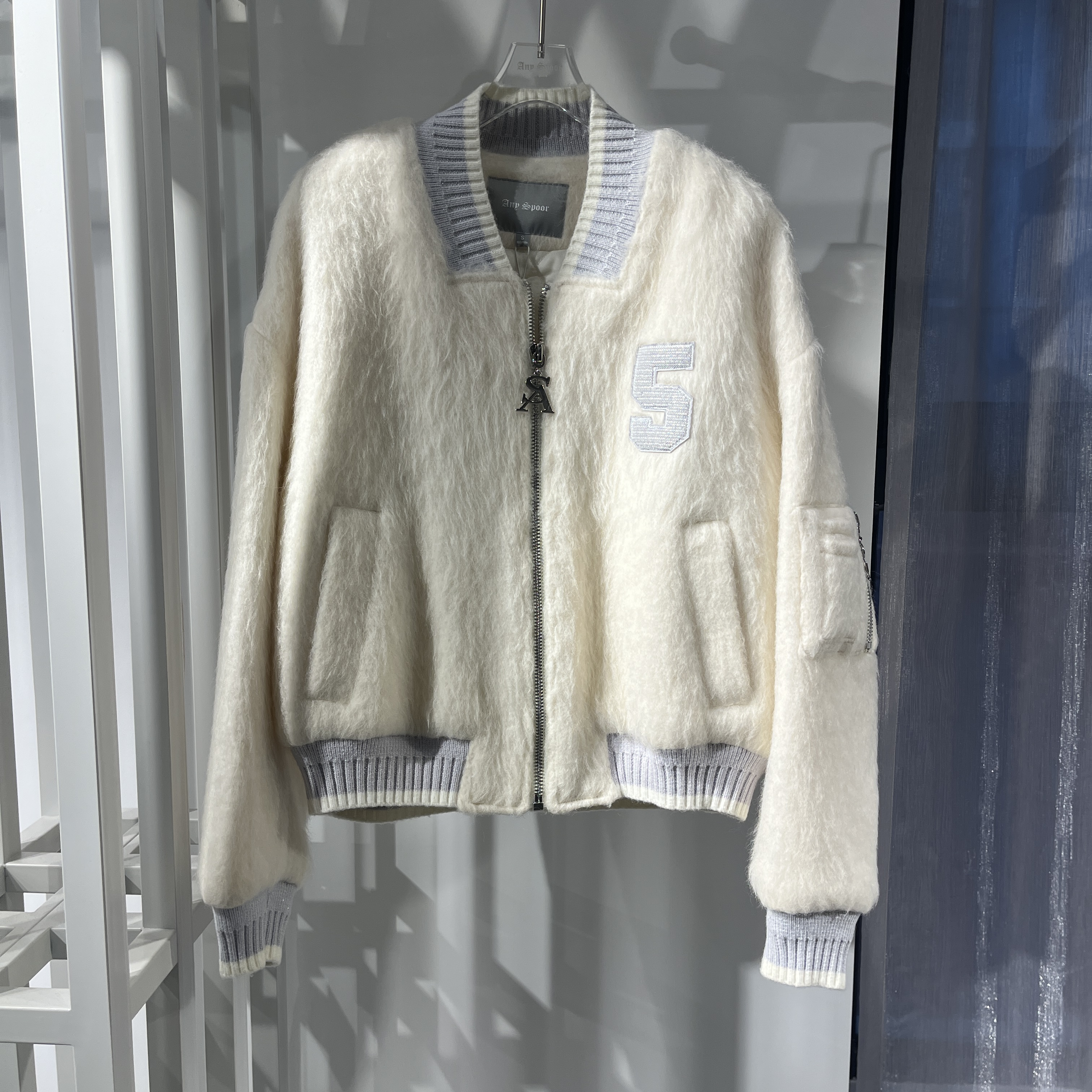 Anyspoor秋冬新款毛绒外套84D129