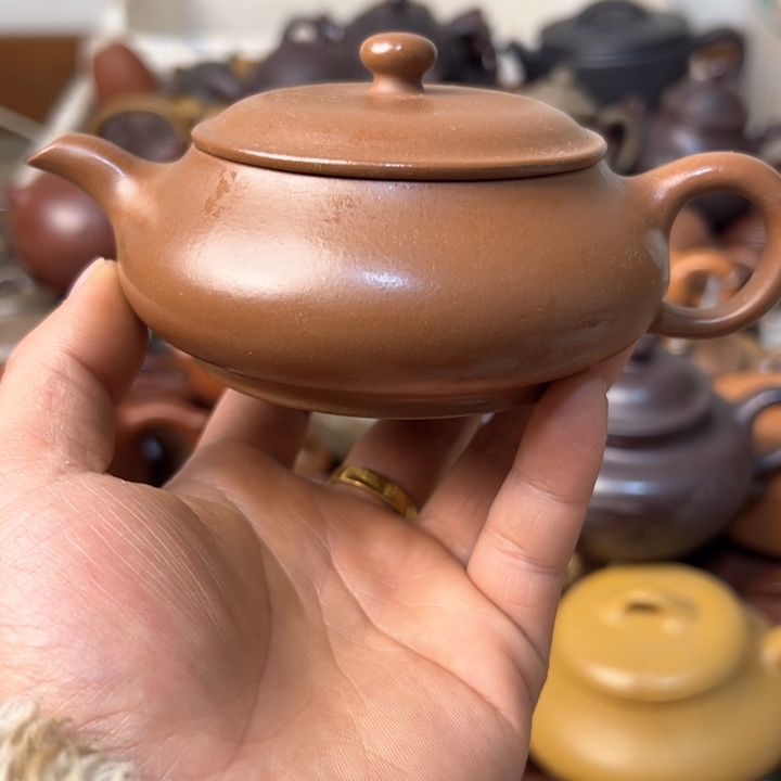 紫砂茶壶紫砂壶壶口磕碰