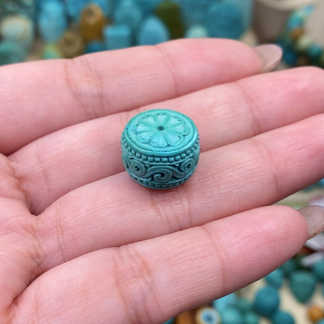 绿松石珠宝奇石未镶嵌