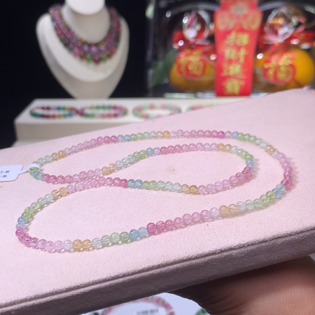 碧玺手链未镶嵌碧玺