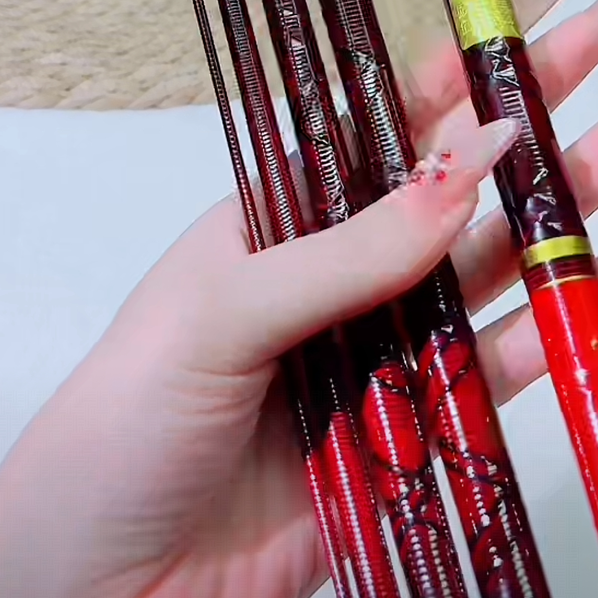 MEI咖瑪鯉2026日系双交叉碳带全涂5h28偏19全涂装鲫鲤综合