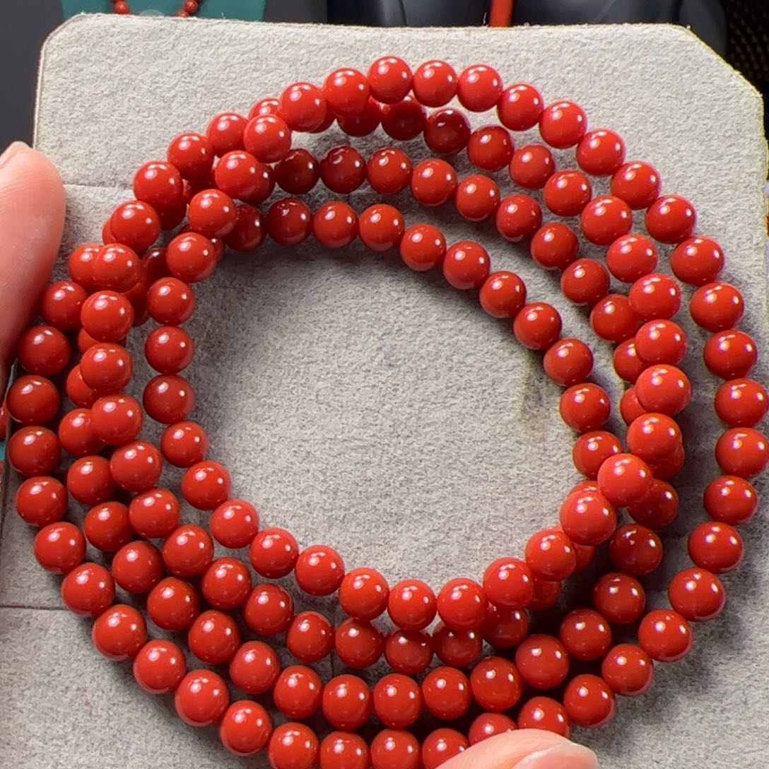 南红玛瑙5➕多圈未镶嵌