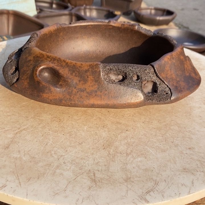 焕***然杨冬益紫砂花盆4689