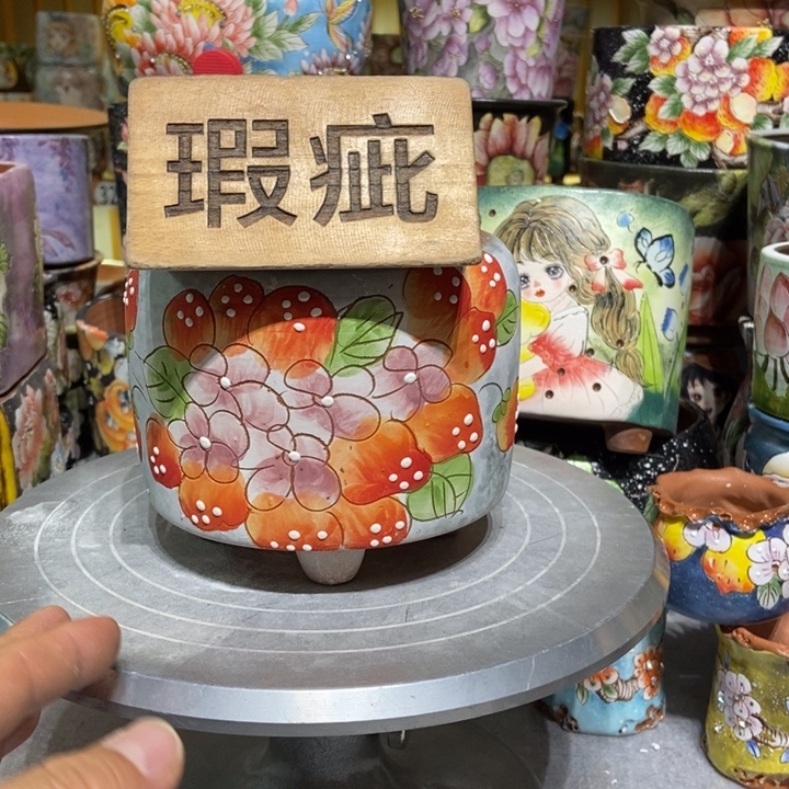 景德镇艺术手绘作品