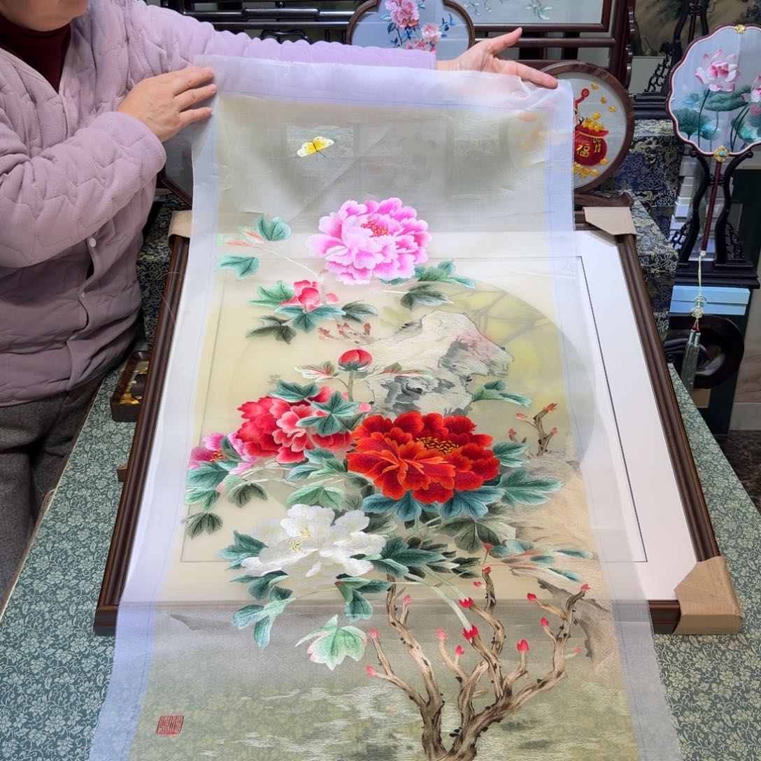 刺绣手工苏绣工艺