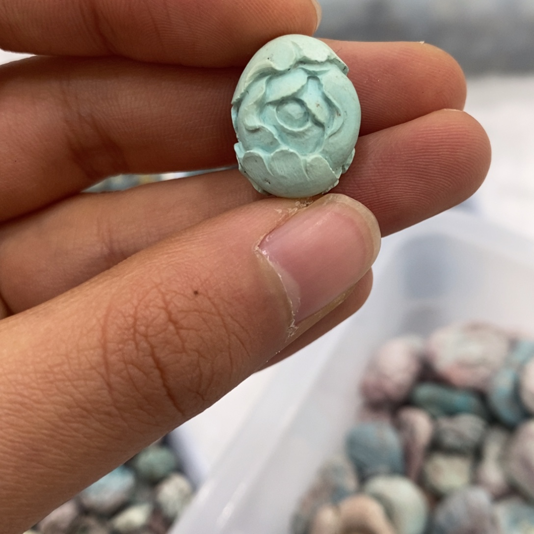 绿松石未镶嵌配饰