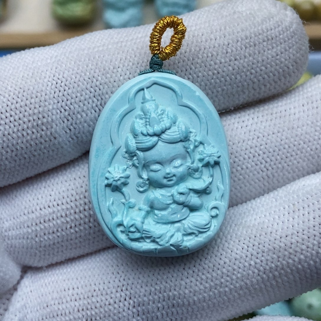 绿松石珠宝奇石未镶嵌