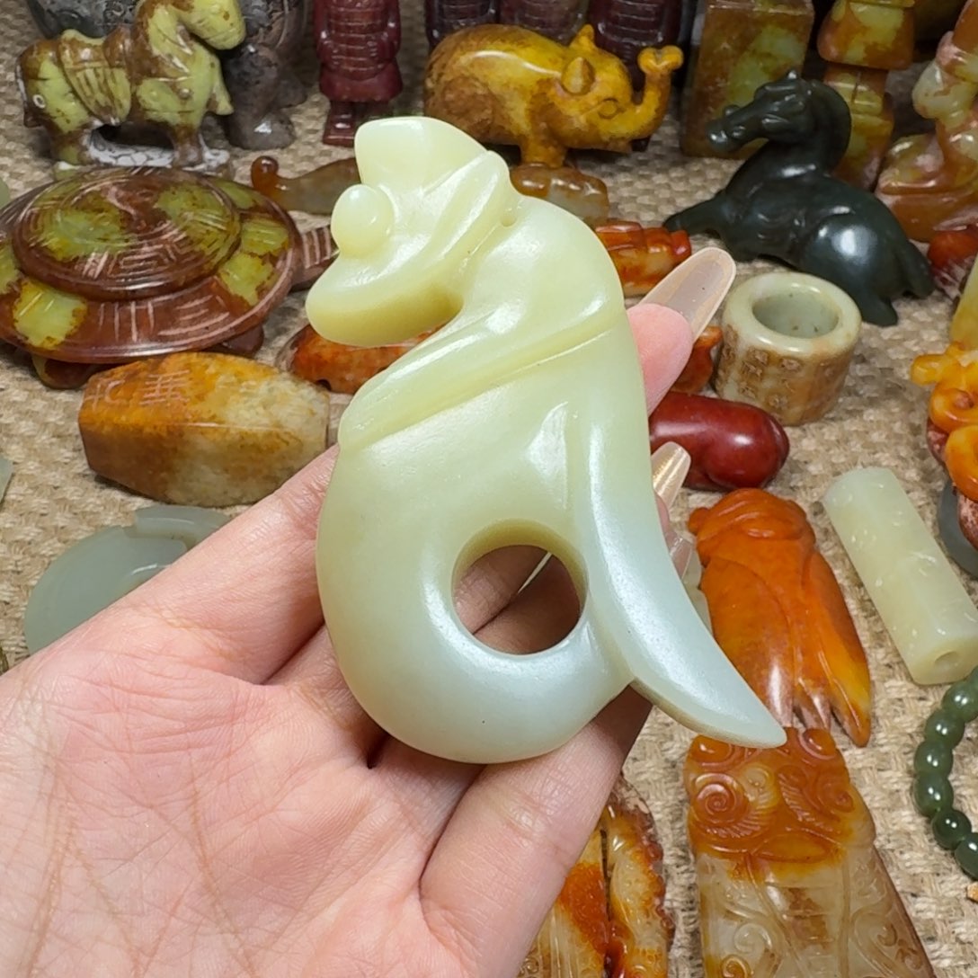 吊坠白玉菩提挂件