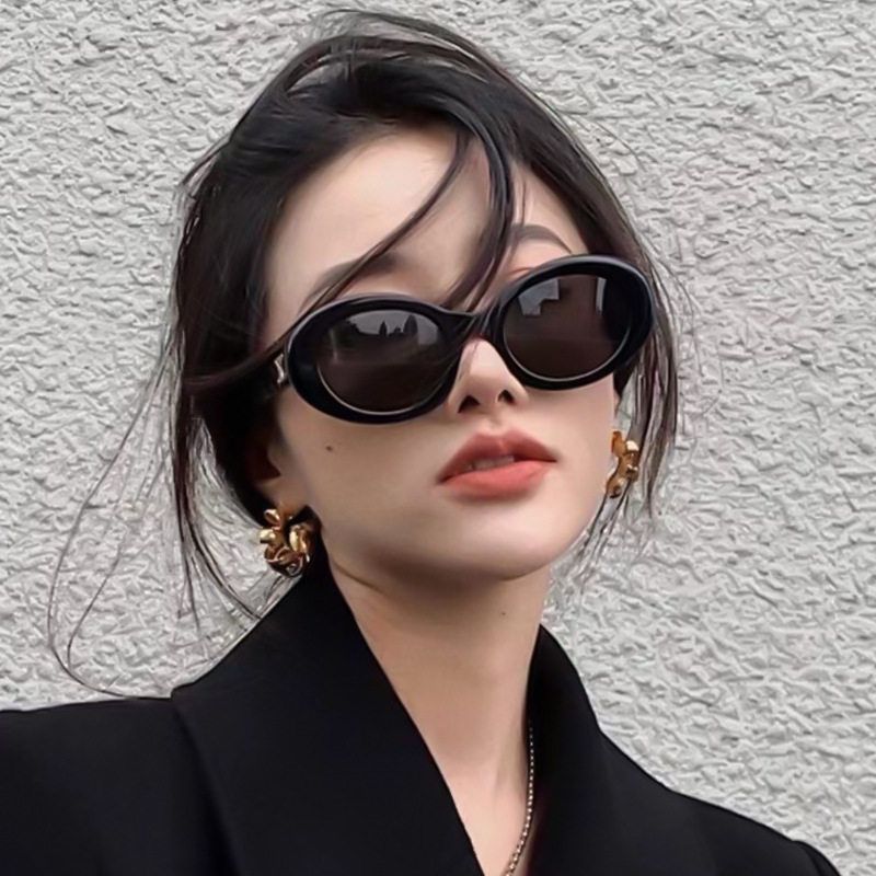 复古凯旋门墨镜女高级感防紫外线太阳眼镜网红时尚百搭女士太阳镜