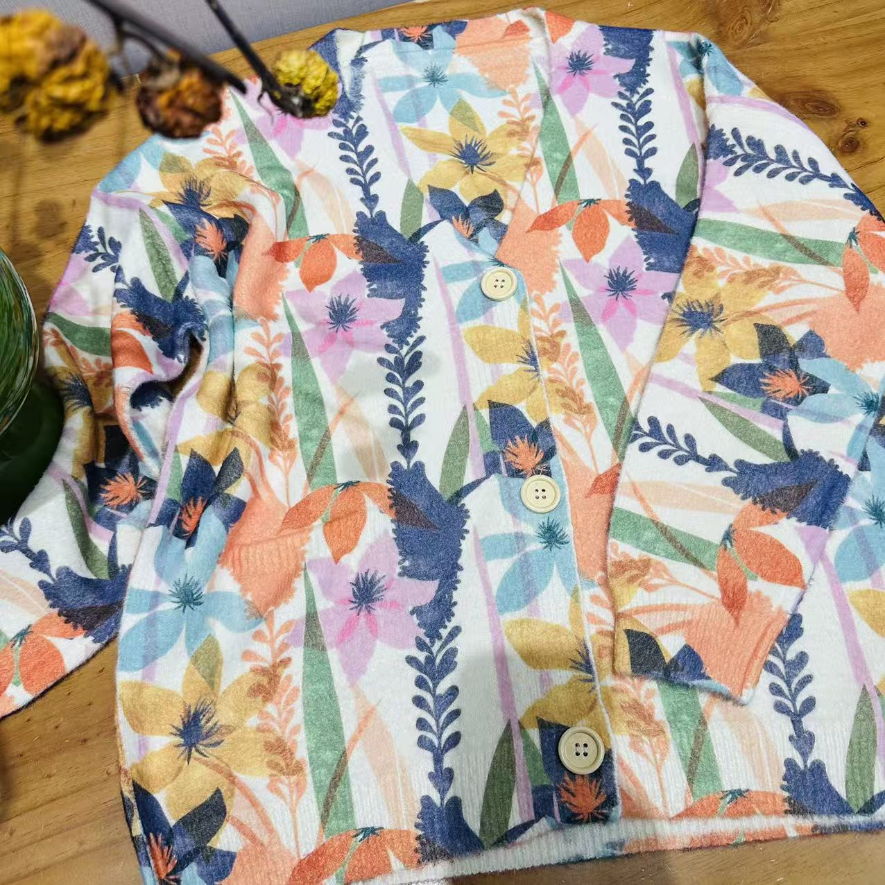 【即遇——春晓】新中式国风针织开衫