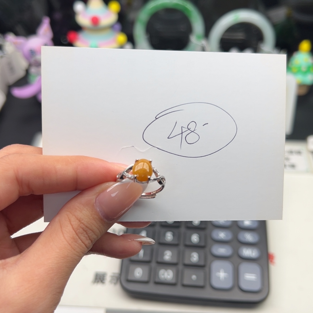 未镶嵌戒指翡翠翡翠