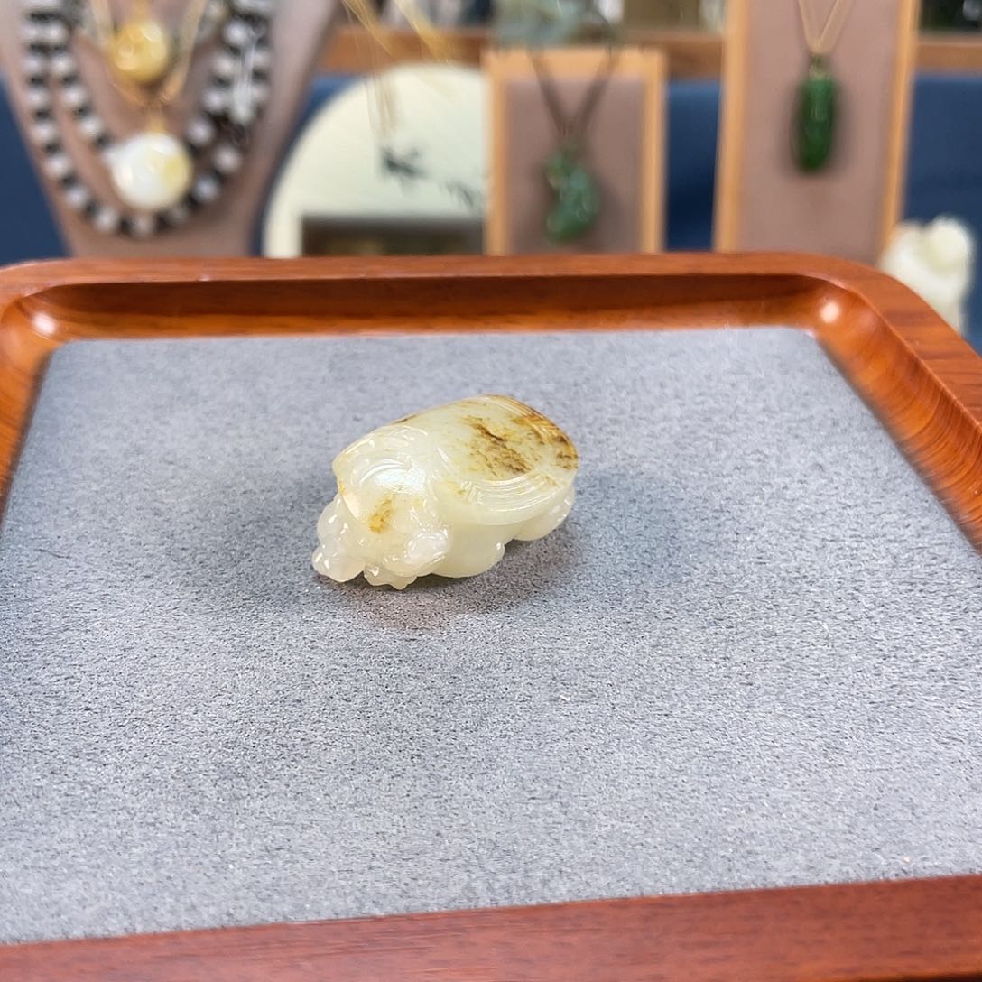 和田玉吊坠(不含链)未镶嵌