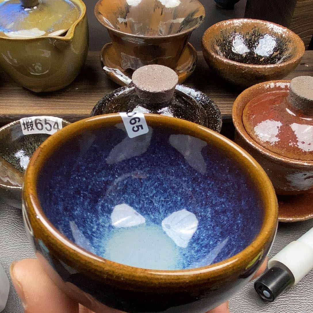 茶盏微瑕建盏主人杯子