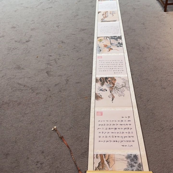 国画书画作品多次参加全国大展