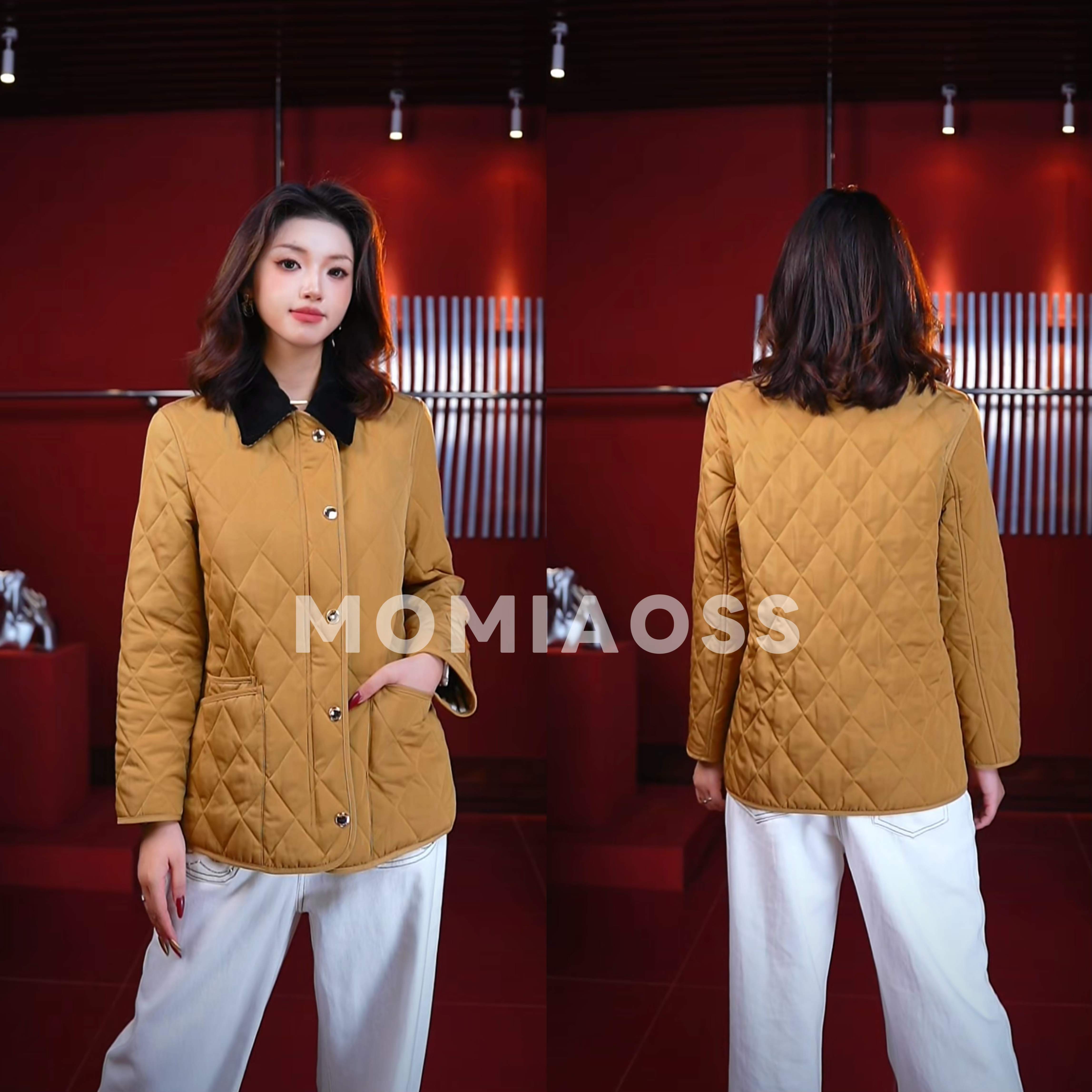 【98】时尚潮流英伦风棉服外套休闲修身黄金甲棉服【128290】