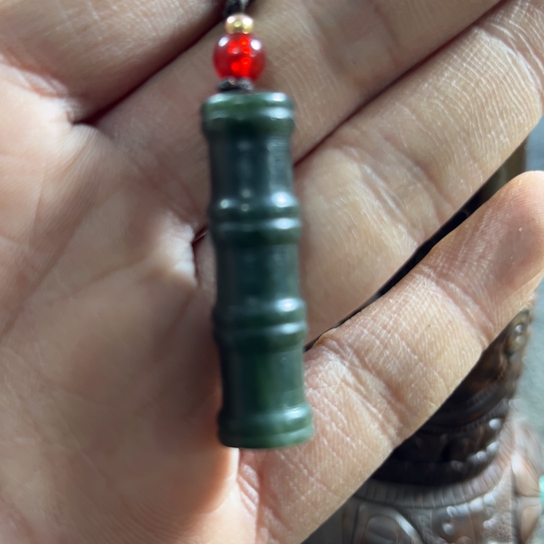 和田玉挂件未镶嵌润****）