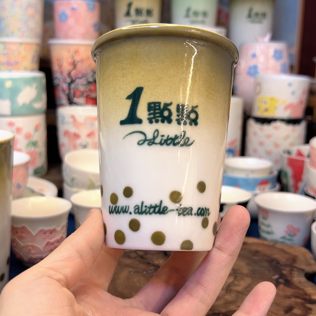 泥塑一点点奶茶杯300ml