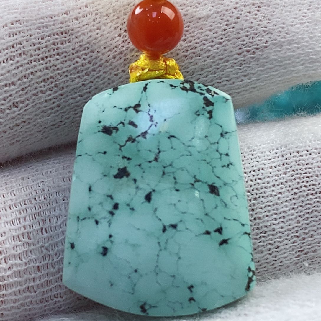 绿松石珠宝奇石未镶嵌