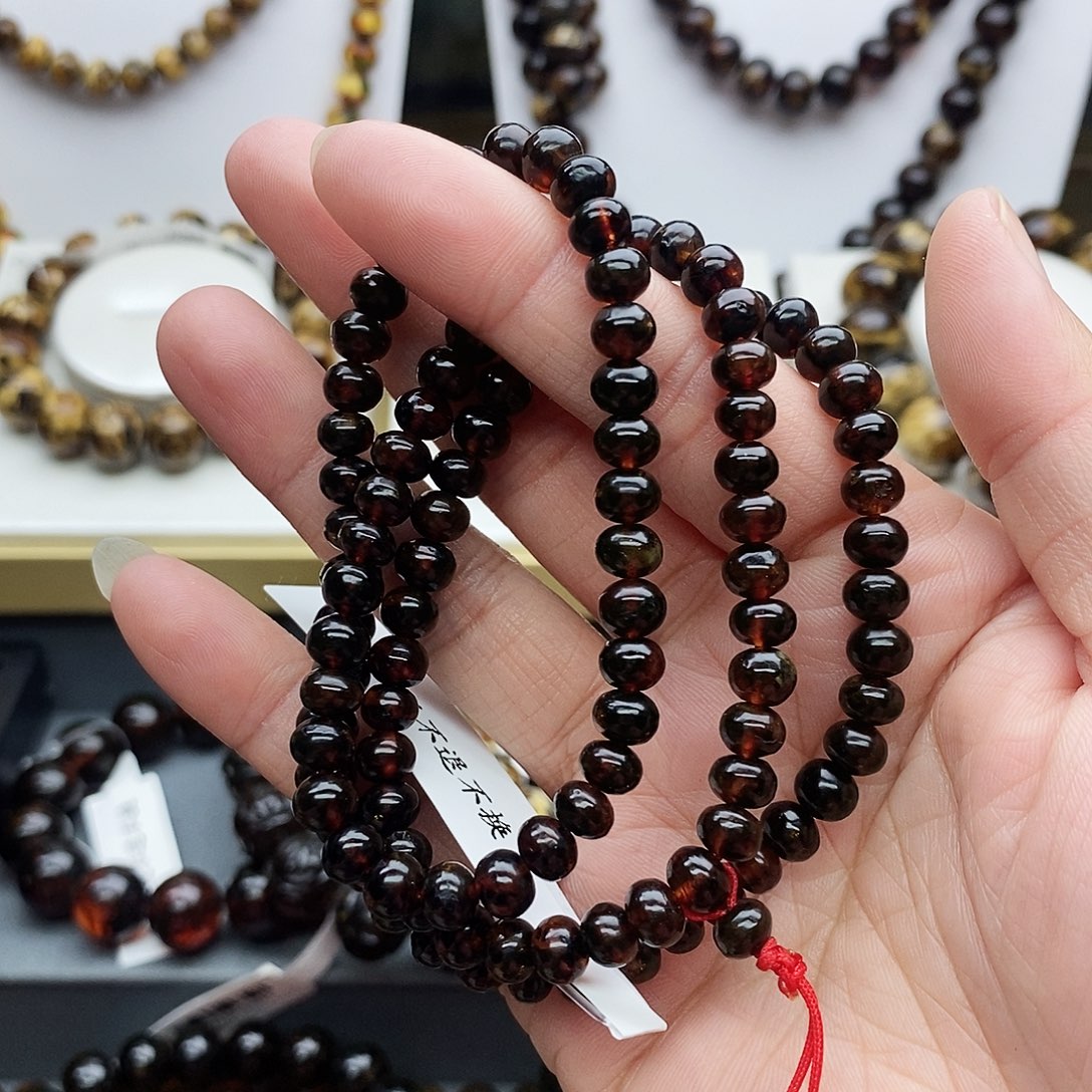 琥珀颈饰未镶嵌琥珀6