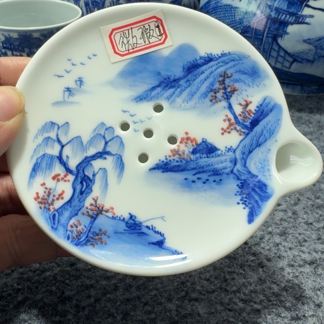 现代景德镇陶瓷手绘茶具