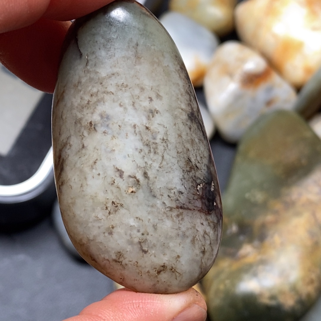 和田玉（糖玉）挂件未镶嵌