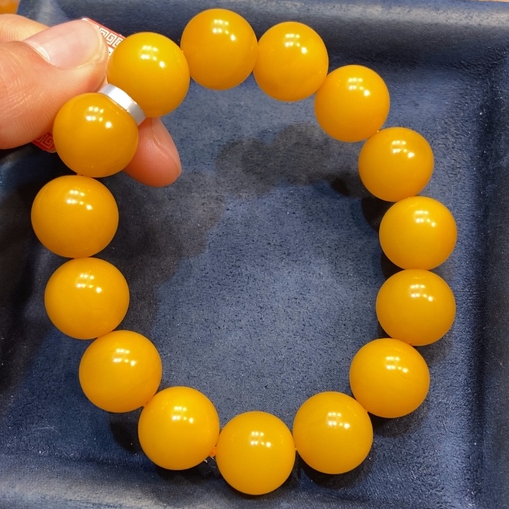 琥珀手链未镶嵌蜜蜡