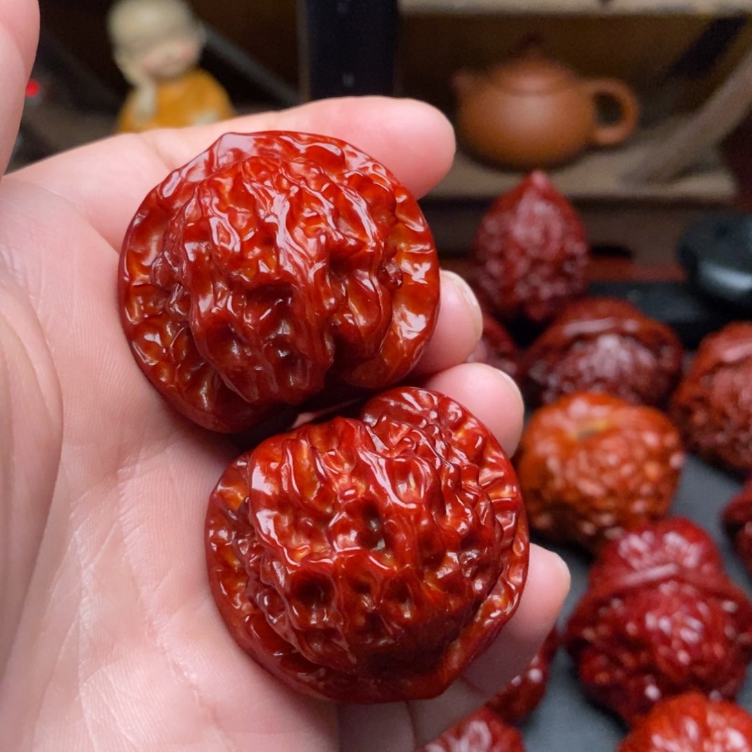 吊坠文玩核桃39野生